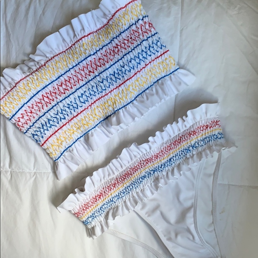 Smoked Rainbow Bikini strapless